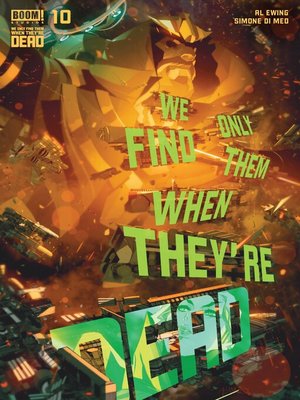 cover image of We Only Find Them When They're Dead (2020), Issue 10
